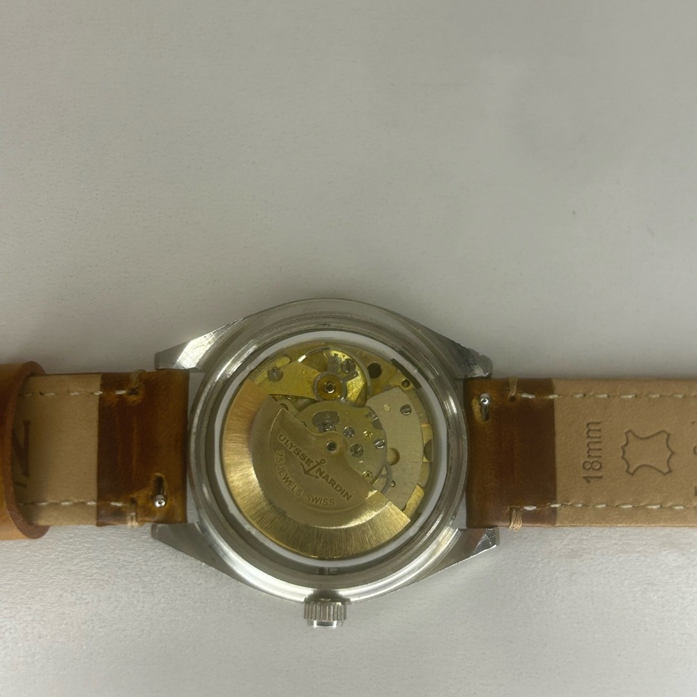 Vintage Ulysse Nardin Automatic 25-Jewel Swiss Made Wristwatch